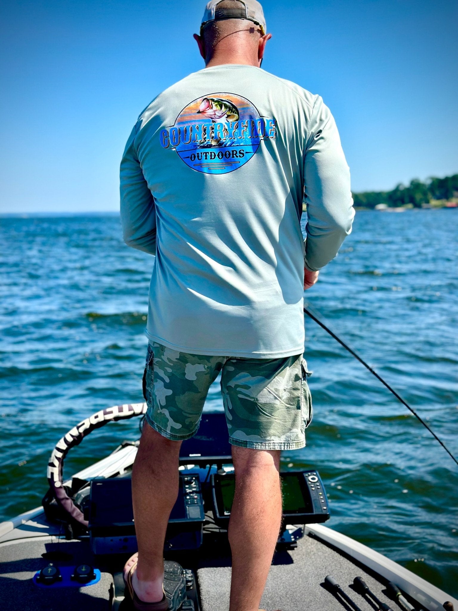 TALKING BASSY LONG SLEEVE DRI FIT - CF FISHING EXCLUSIVE - CountryFide Custom Accessories and Outdoors