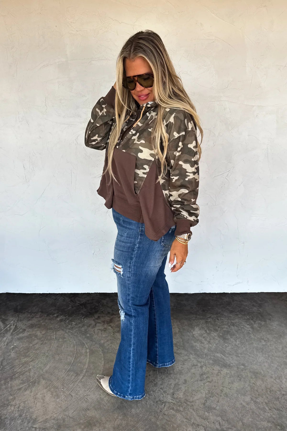 THE HUNTER HALF ZIP HOODIE PULLOVER - **End of Dec. Arrival** - CountryFide Custom Accessories and Outdoors