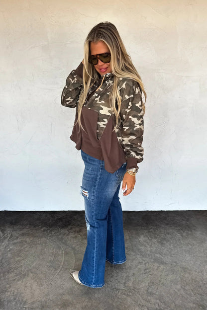 THE HUNTER HALF ZIP HOODIE PULLOVER - **End of Dec. Arrival** - CountryFide Custom Accessories and Outdoors