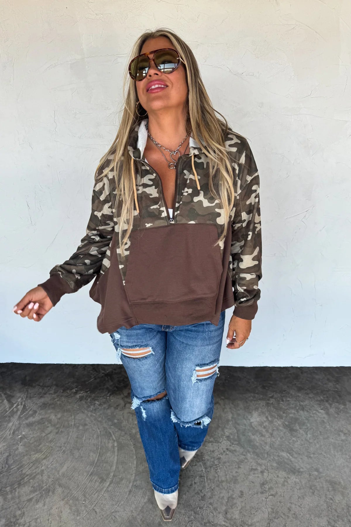 THE HUNTER HALF ZIP HOODIE PULLOVER - **End of Dec. Arrival** - CountryFide Custom Accessories and Outdoors