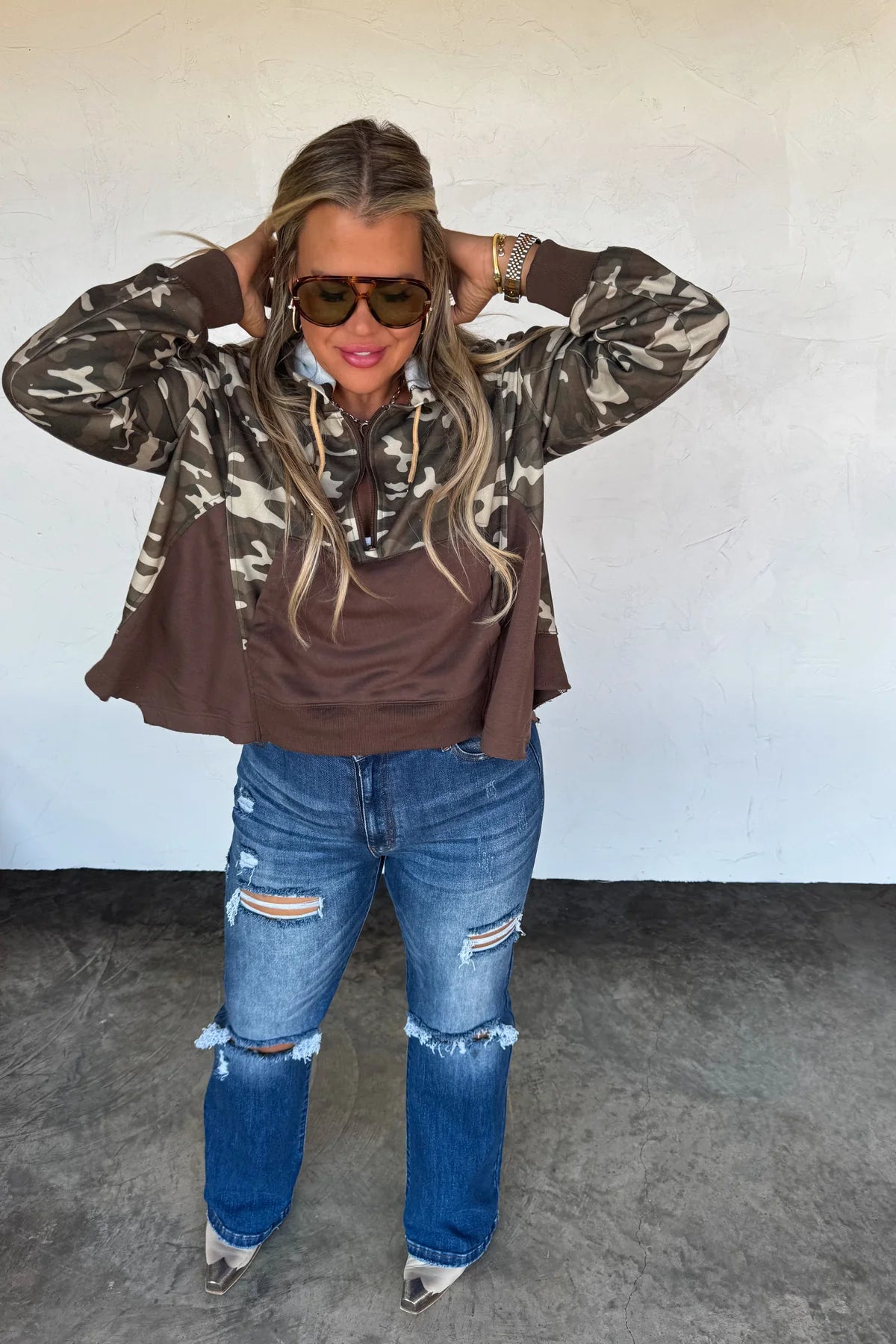 THE HUNTER HALF ZIP HOODIE PULLOVER - **End of Dec. Arrival** - CountryFide Custom Accessories and Outdoors