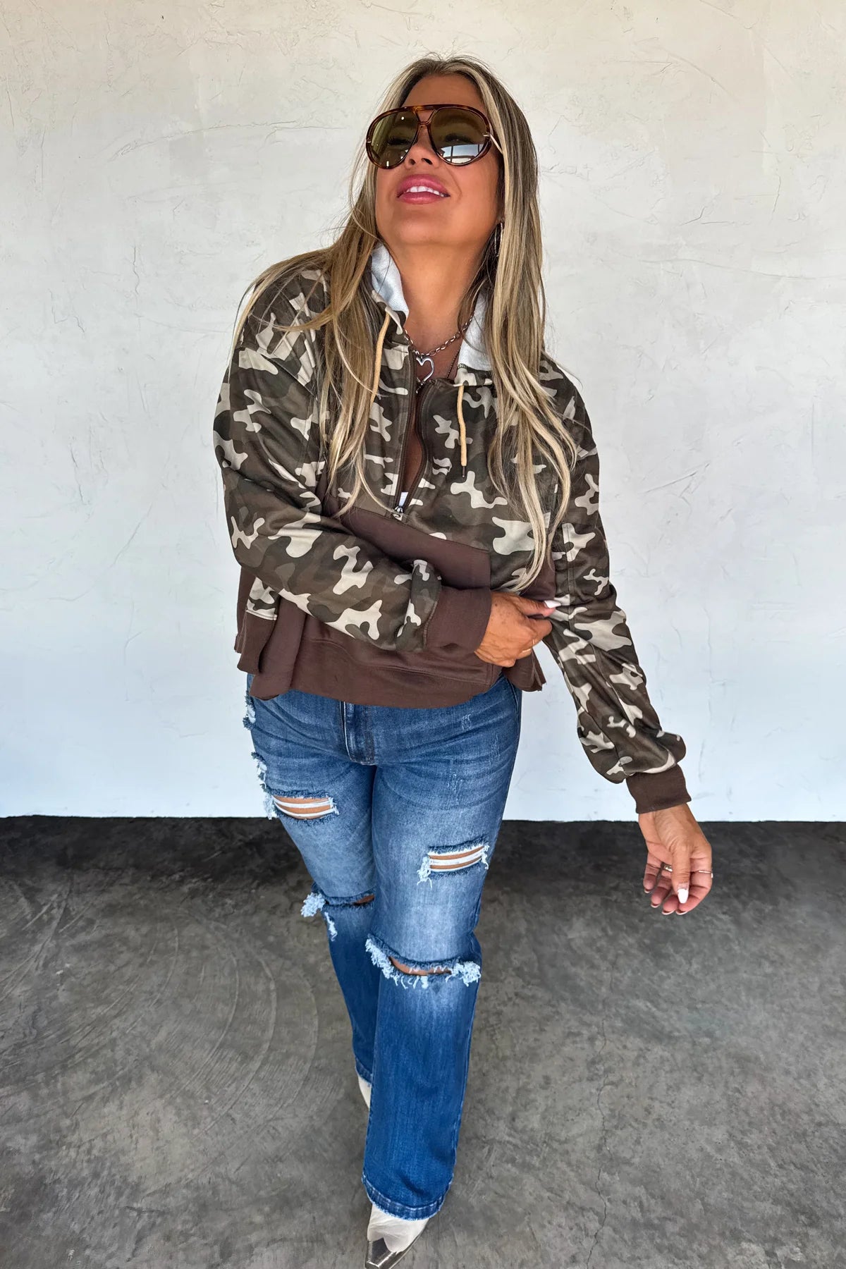 THE HUNTER HALF ZIP HOODIE PULLOVER - **End of Dec. Arrival** - CountryFide Custom Accessories and Outdoors