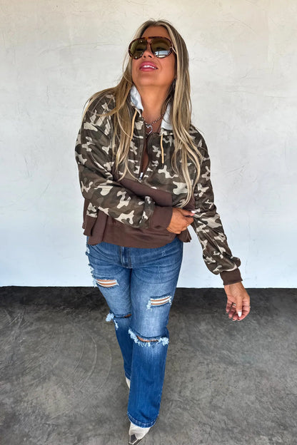 THE HUNTER HALF ZIP HOODIE PULLOVER - **End of Dec. Arrival** - CountryFide Custom Accessories and Outdoors