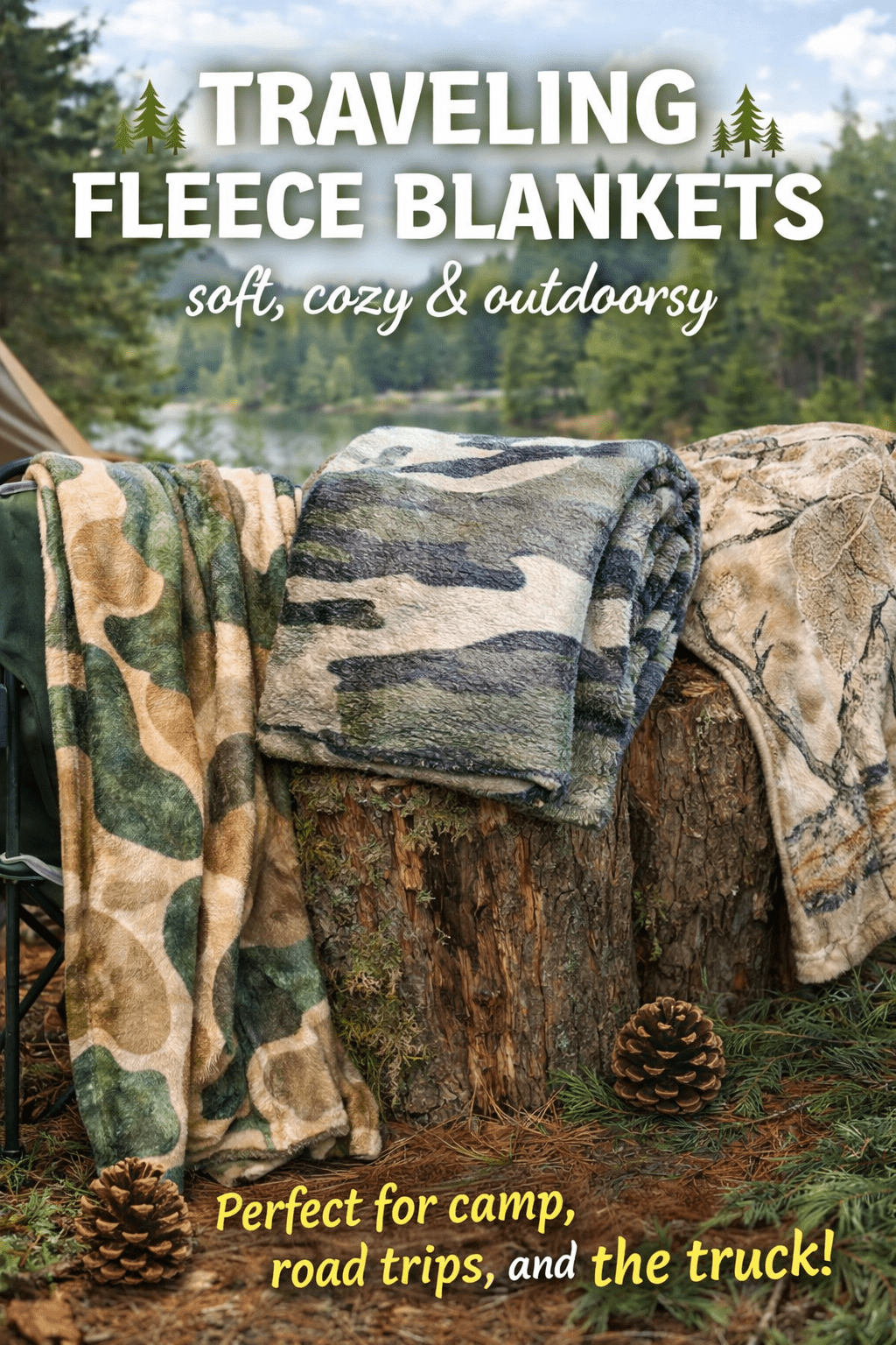 TRAVELING FLEECE BLANKETS - CountryFide Custom Accessories and Outdoors