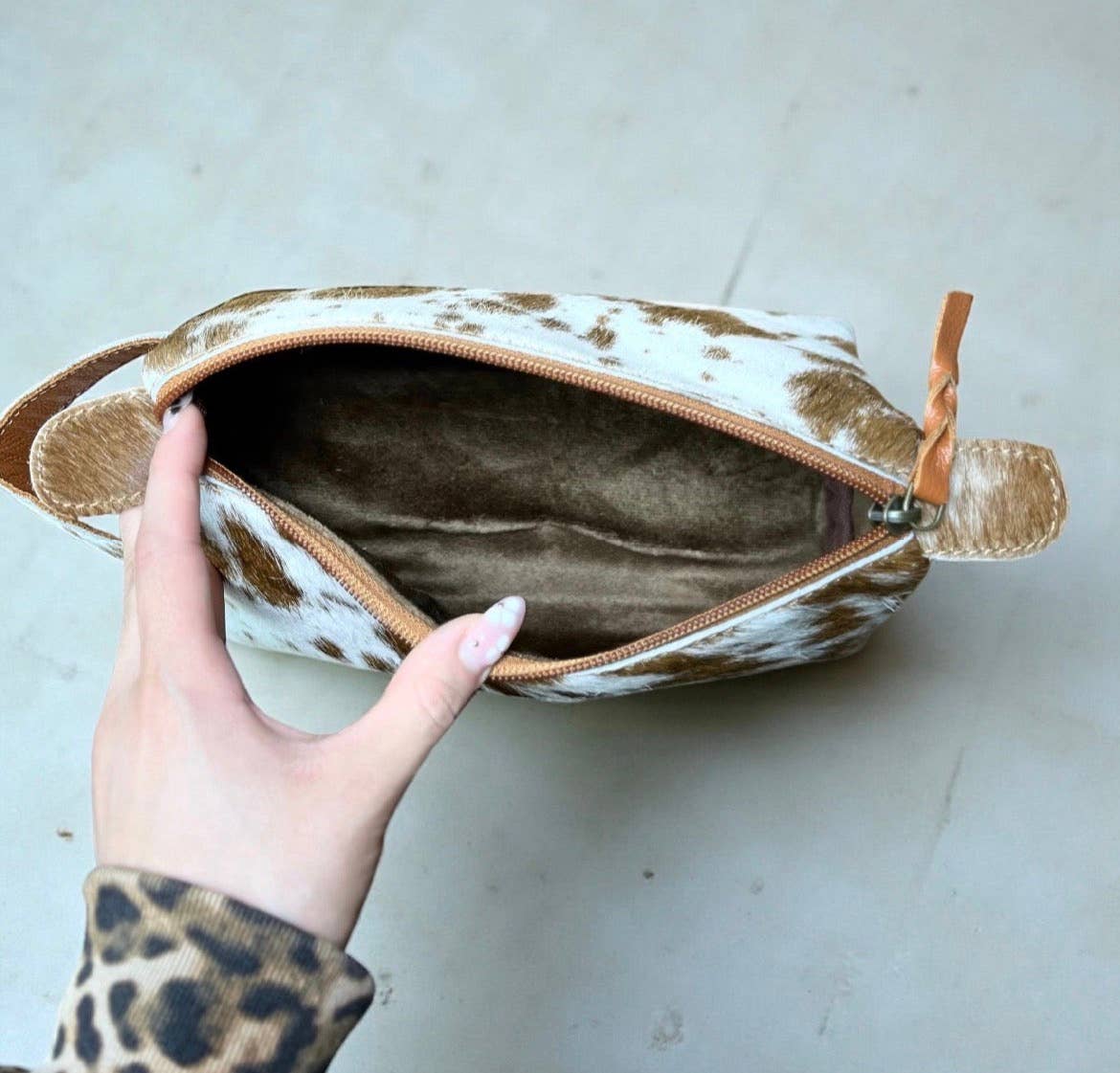 Turquoise BootStitch Toiletry Bag - CountryFide Custom Accessories and Outdoors