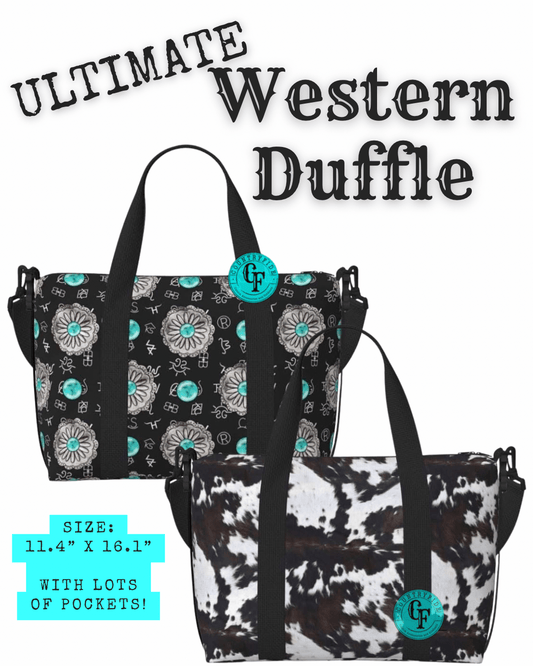 ULTIMATE WESTERN DUFFLE BAG - CountryFide Custom Accessories and Outdoors