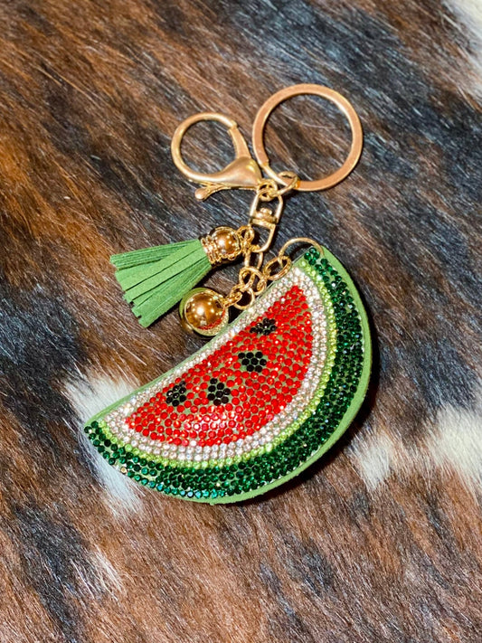 WATERMELON BLINGN’ KEYCHAINS - CountryFide Custom Accessories and Outdoors