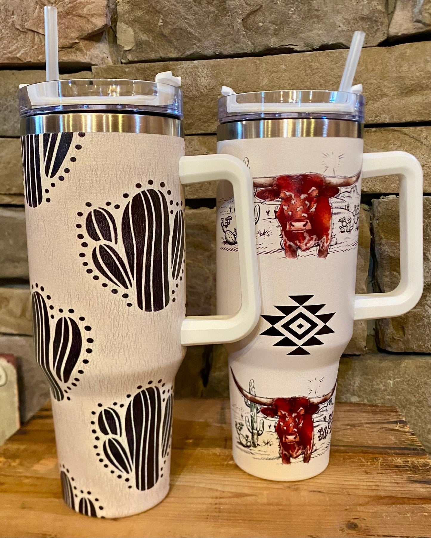 WESTERN 40oz TUMBLERS - CountryFide Custom Accessories and Outdoors