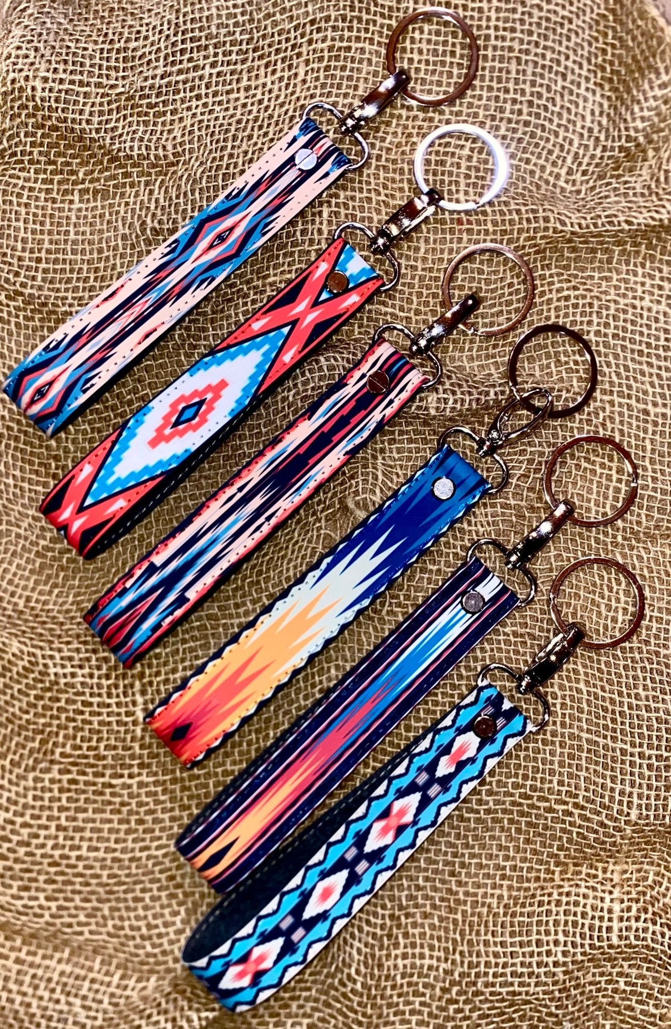 WESTERN AZTEC WRISTLET KEYCHAINS - CountryFide Custom Accessories and Outdoors