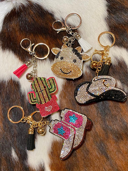 WESTERN BLINGN’ KEYCHAINS - CountryFide Custom Accessories and Outdoors