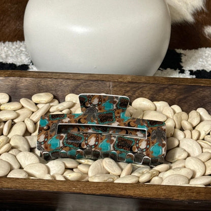 Western Hair Claw Clips - CountryFide Custom Accessories and Outdoors