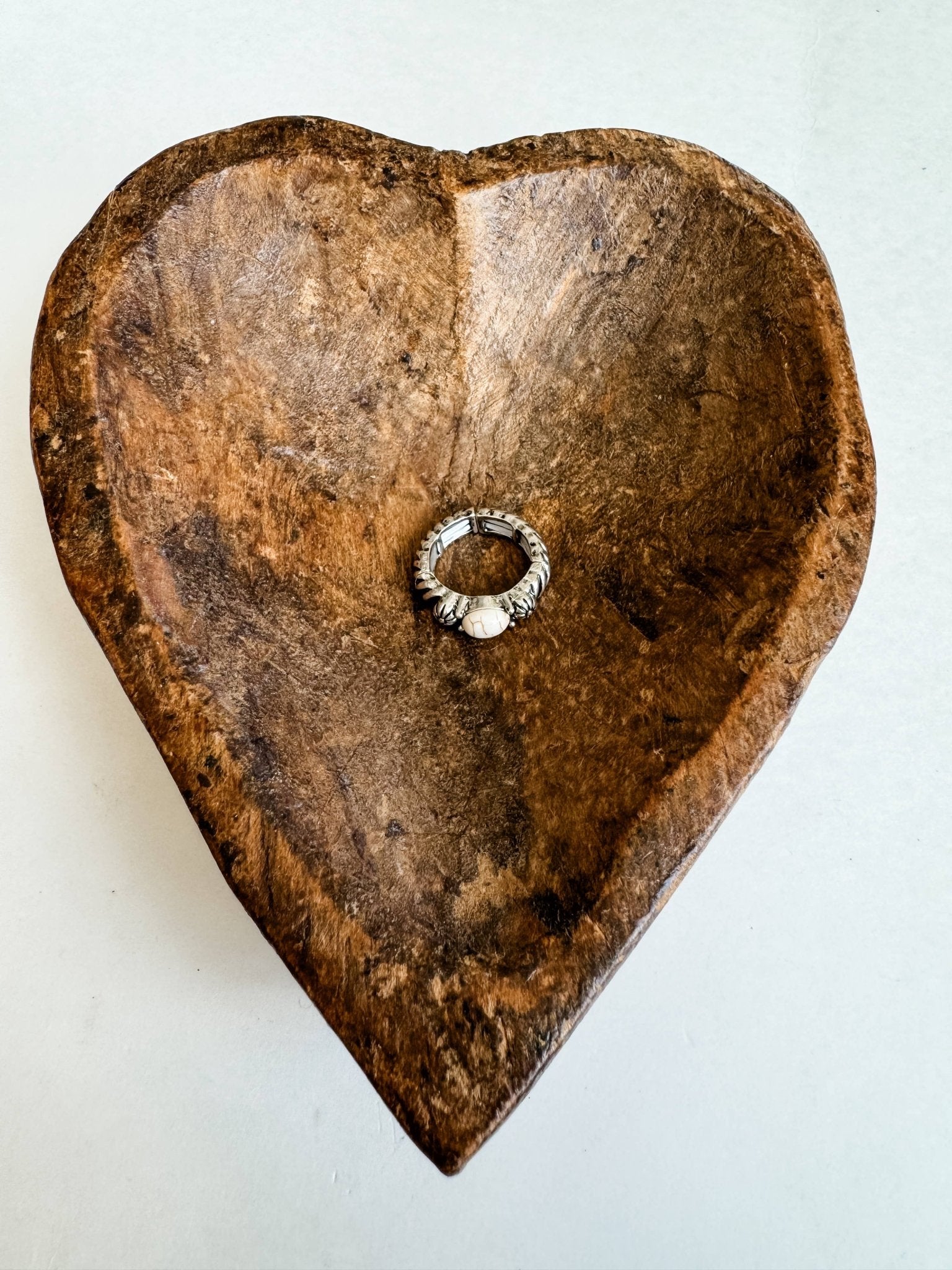 Western Simple Stretch Ring - White - CountryFide Custom Accessories and Outdoors