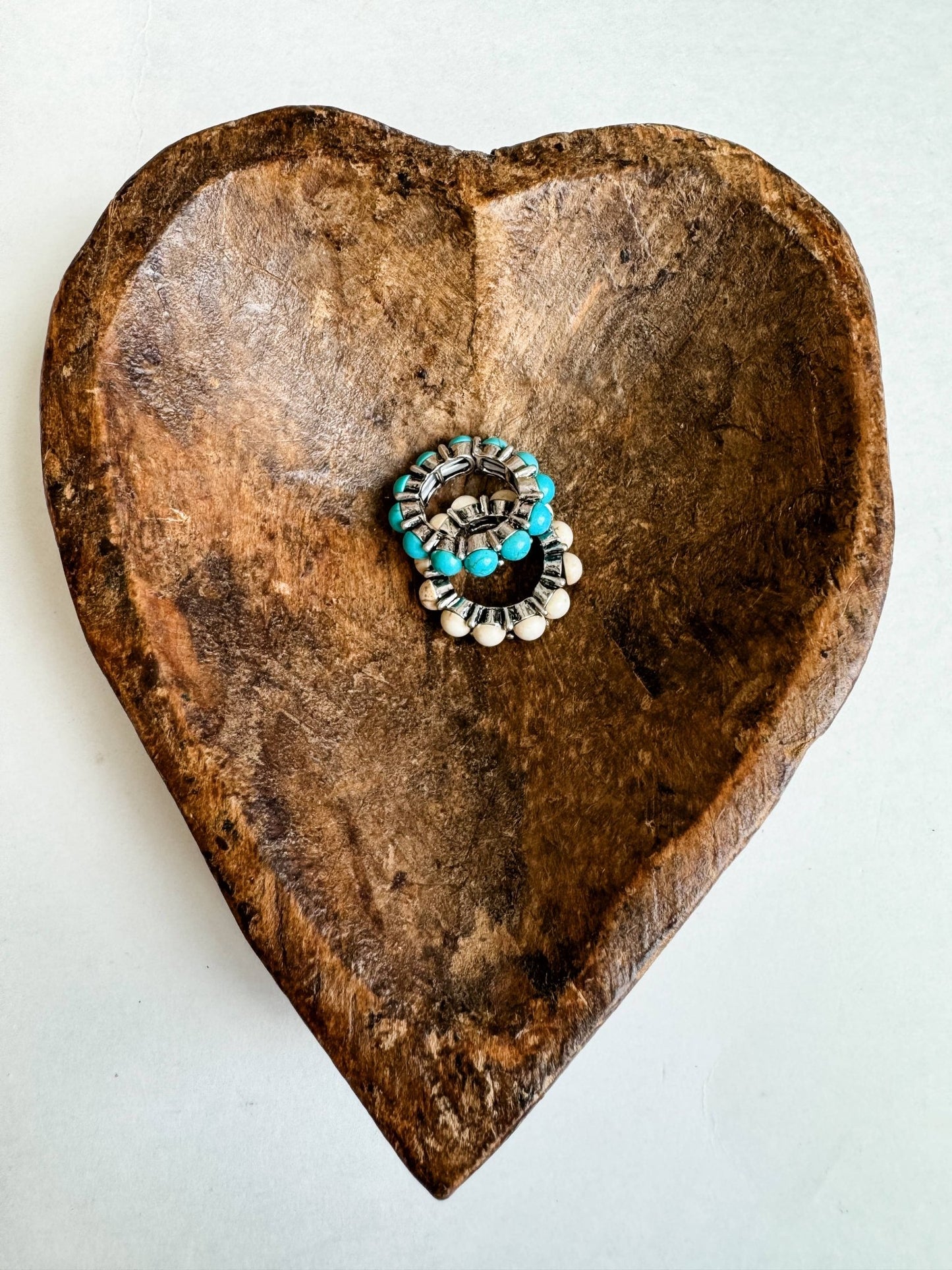 Western Simple Stretch Ring - White - CountryFide Custom Accessories and Outdoors