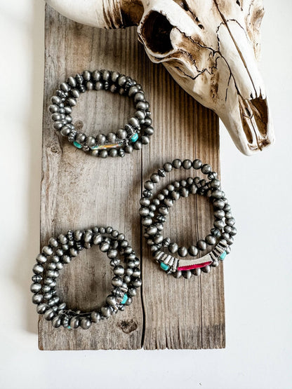 WESTERN STYLE BEADED BRACELET SET - CountryFide Custom Accessories and Outdoors