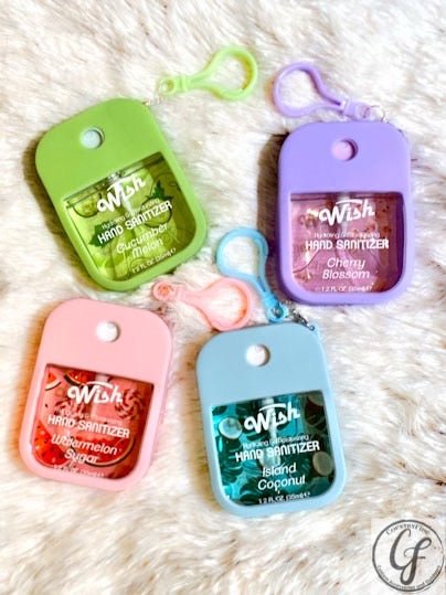 WISH HAND SANITIZER with clip - CountryFide Custom Accessories and Outdoors