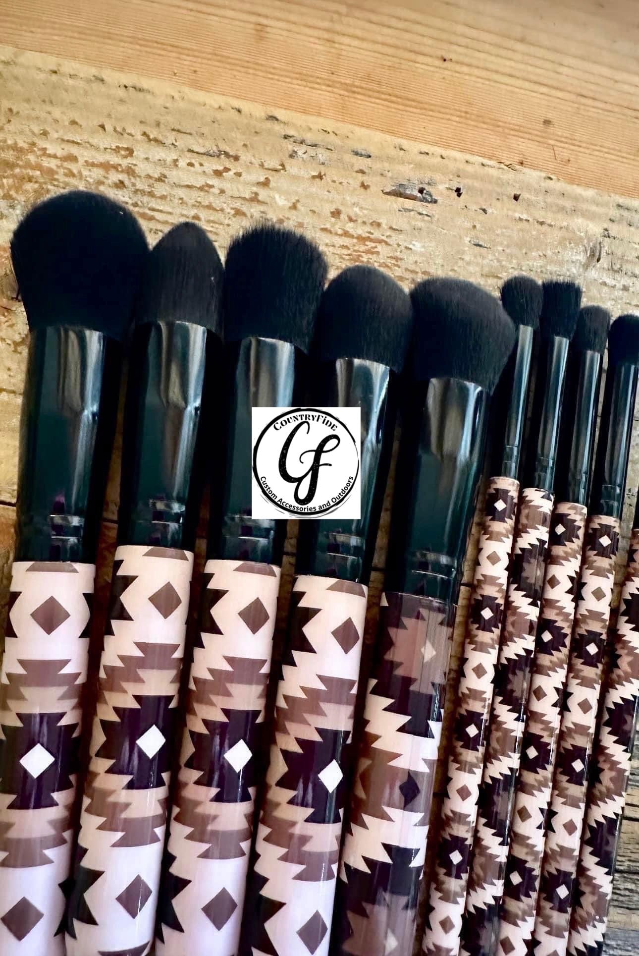10pc Make Up Brush Set - CountryFide Custom Accessories and Outdoors