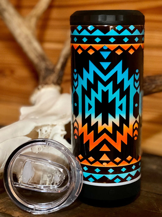 Aztec Bluetooth Speaker 4-in-1 Can Cooler/Tumbler - CountryFide Custom Accessories and Outdoors
