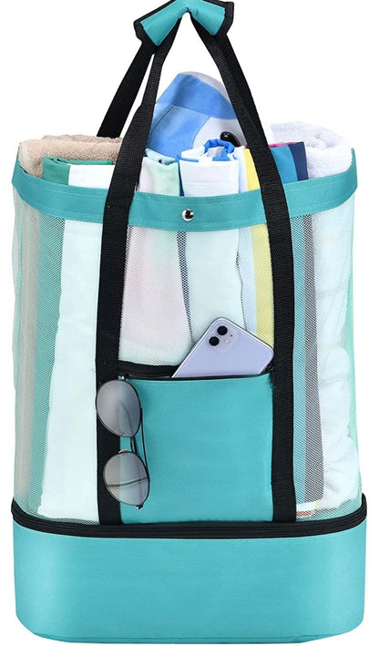 BEACH BAG WITH ATTACHED COOLER - CountryFide Custom Accessories and Outdoors