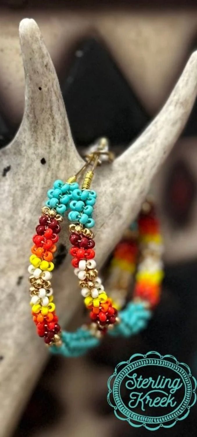 BOHO TWIST UP EARRINGS - CountryFide Custom Accessories and Outdoors
