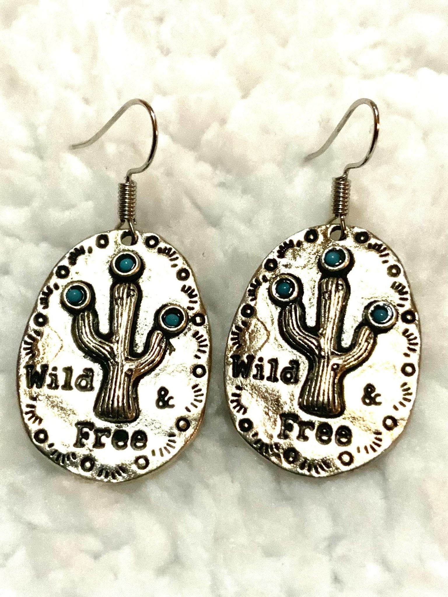 Cactus Earrings - CountryFide Custom Accessories and Outdoors