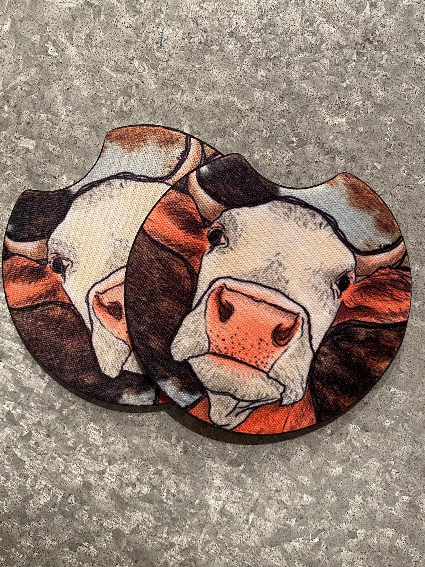 CAR CUP HOLDER COASTERS - CountryFide Custom Accessories and Outdoors