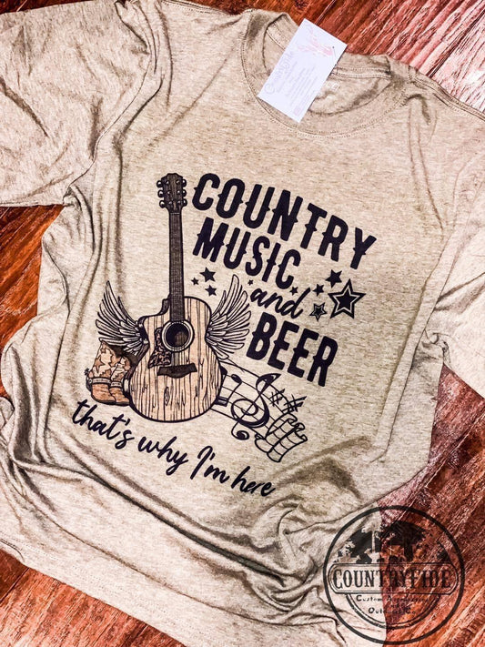 Country Music and Beer - CountryFide Custom Accessories and Outdoors