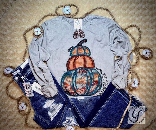Fall Vibes Triple Pumpkin - CountryFide Custom Accessories and Outdoors