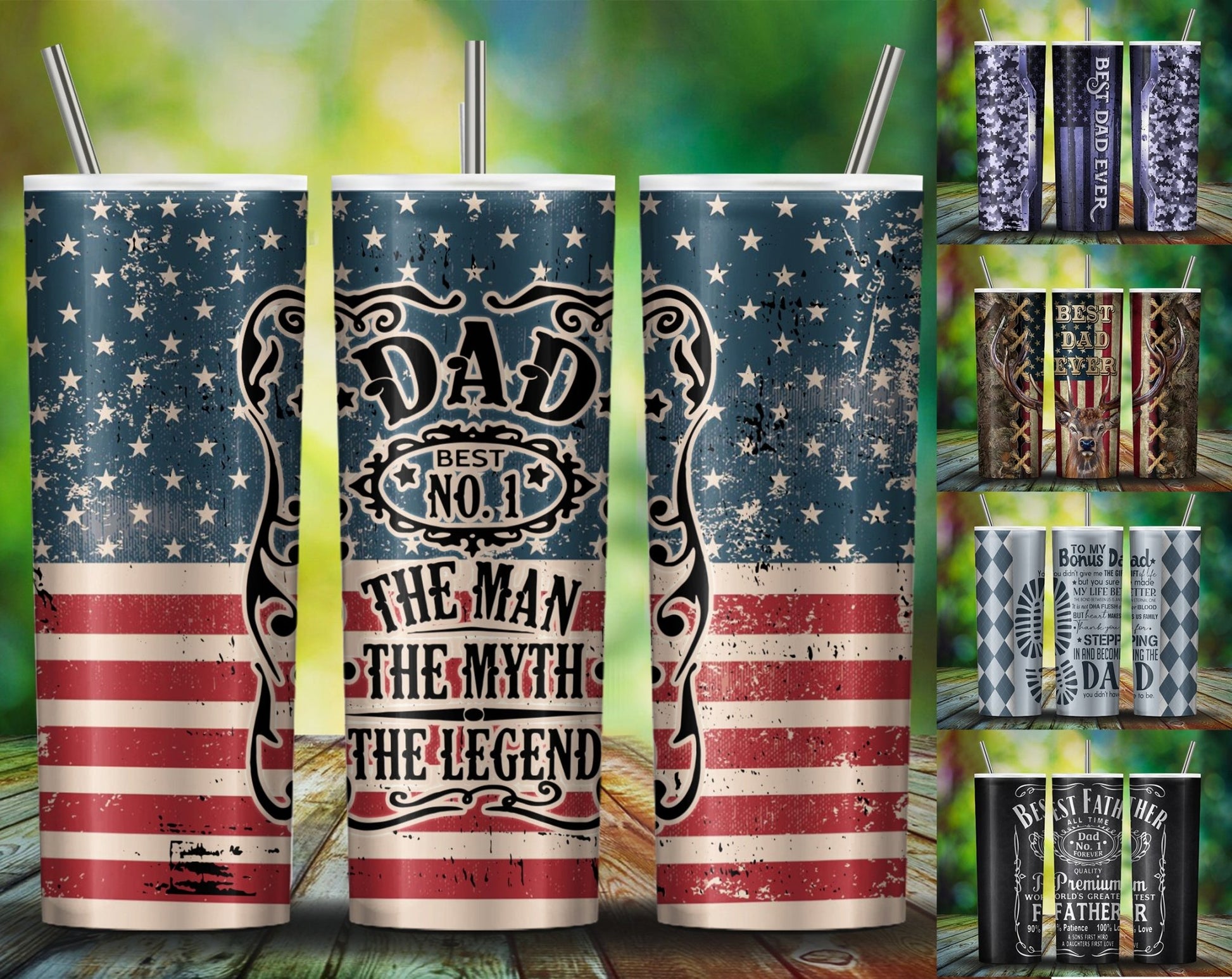 FATHER'S DAY TUMBLERS - CountryFide Custom Accessories and Outdoors