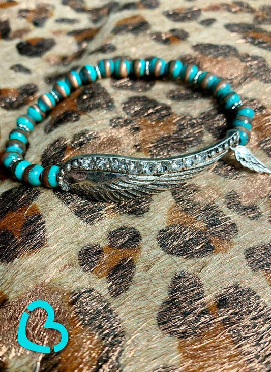 Fly Away Stretch Wing Bracelet - CountryFide Custom Accessories and Outdoors