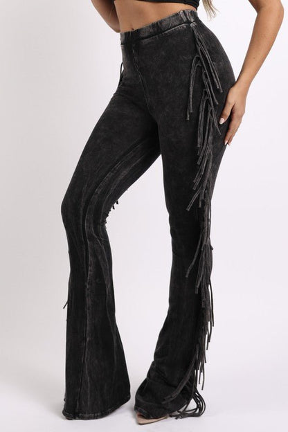 FRINGE PULL ON KNIT PANTS - CountryFide Custom Accessories and Outdoors