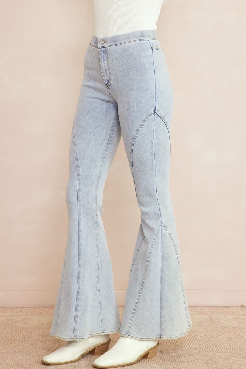 HIGH WAISTED LIGHT WASH ENTRO DENIM - CountryFide Custom Accessories and Outdoors