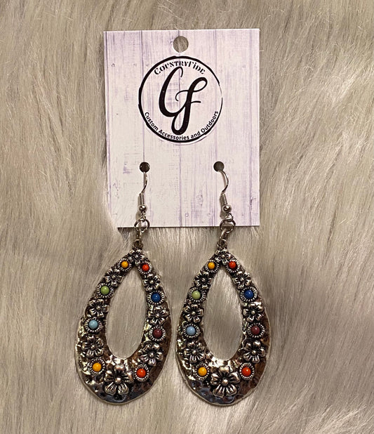 Hollow Silver Teardrops - CountryFide Custom Accessories and Outdoors