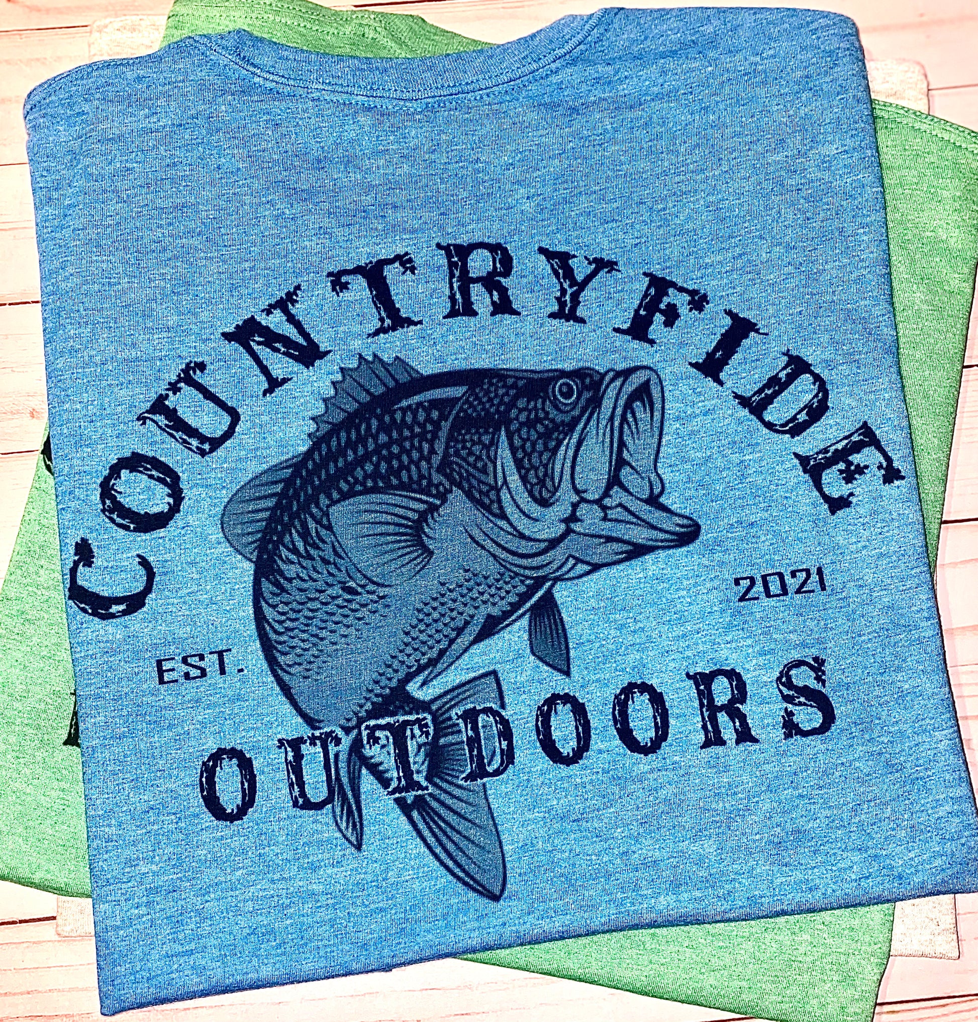 CF BASS TEE - CountryFide Custom Accessories and Outdoors