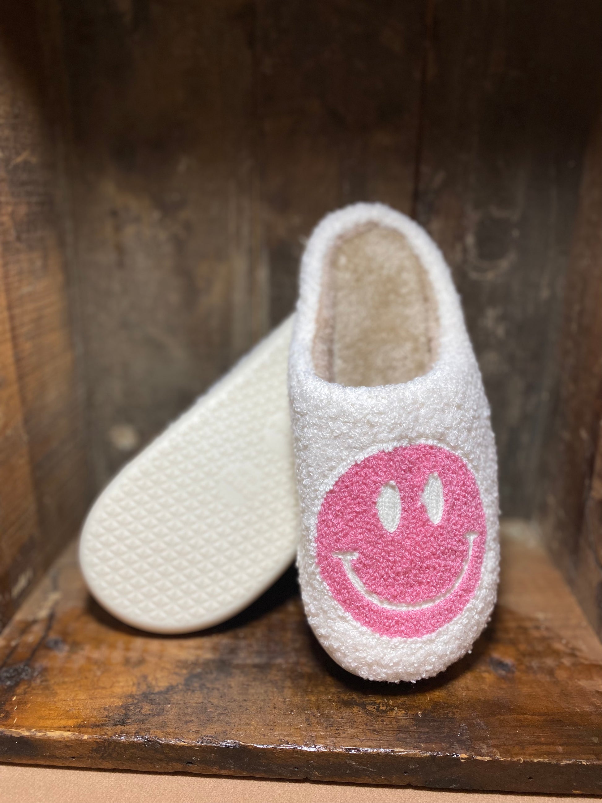 Plush Pink Face Slippers - CountryFide Custom Accessories and Outdoors