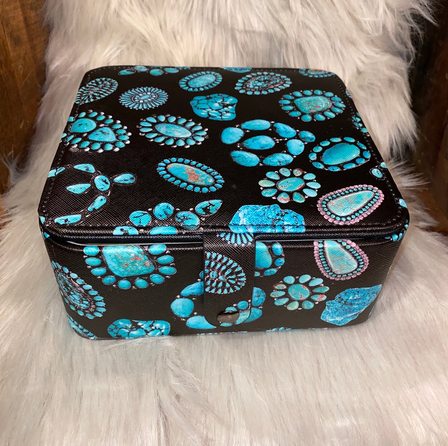 JAZZY JEWELRY BOX TURQUOISE - CountryFide Custom Accessories and Outdoors