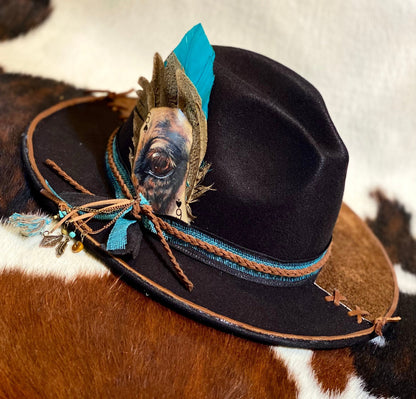 IN THE EYE OF THE BEHOLDER FEDORA - CountryFide Custom Accessories and Outdoors