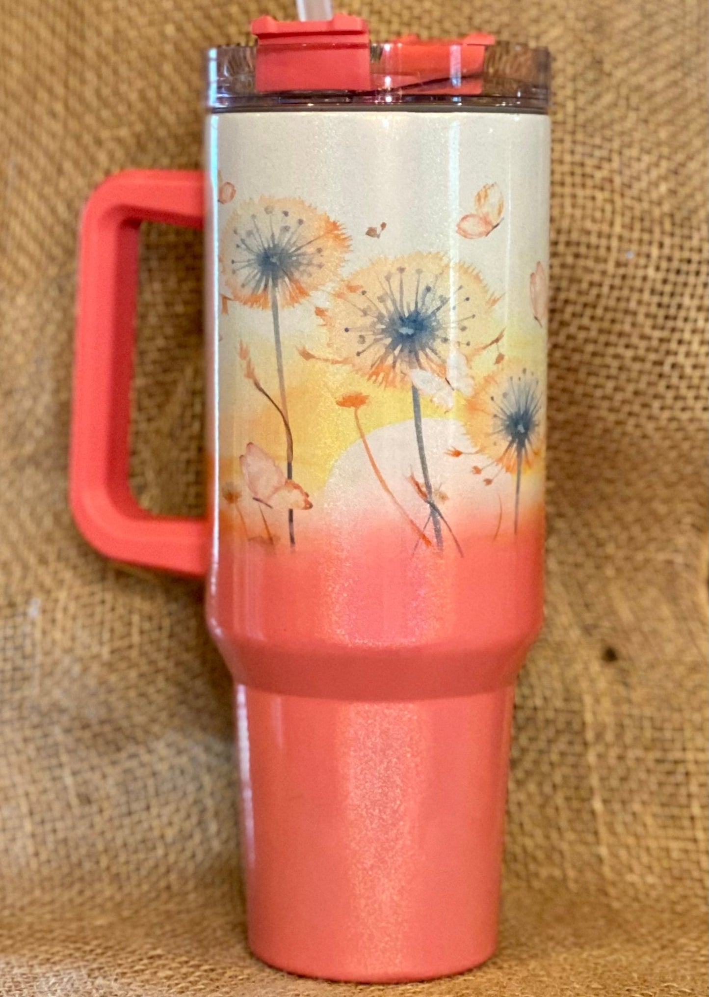 JUST BREATHE CORAL OMBRE' 40OZ - CountryFide Custom Accessories and Outdoors