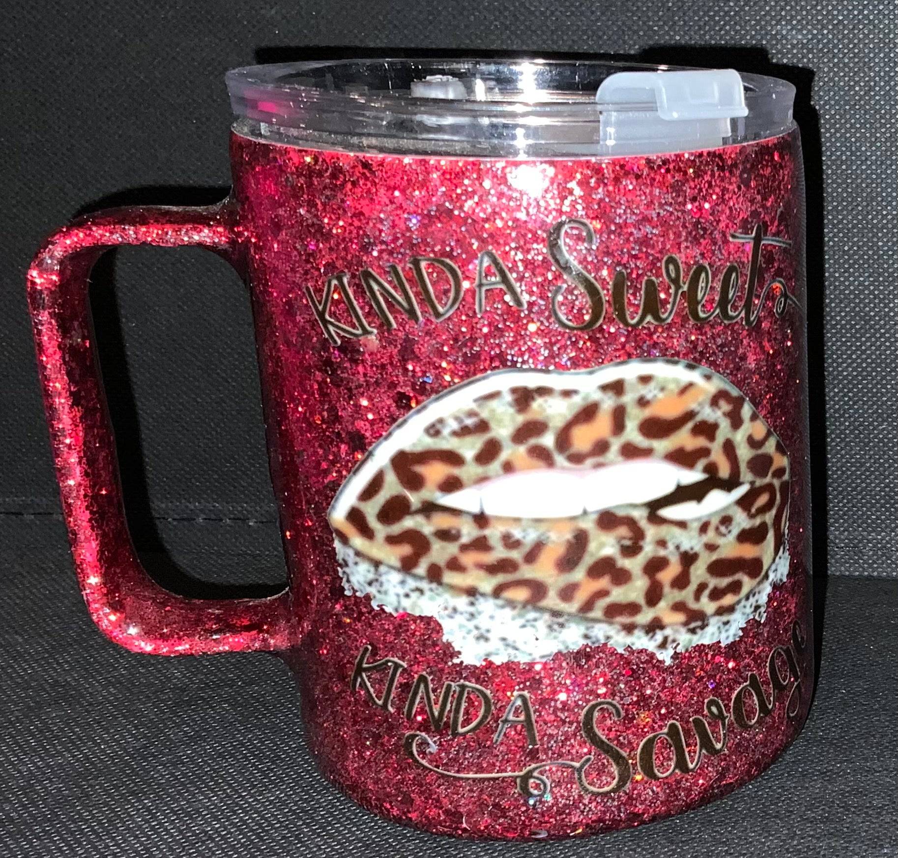 Kinda Sweet/Kinda Savage Coffee Cup - CountryFide Custom Accessories and Outdoors