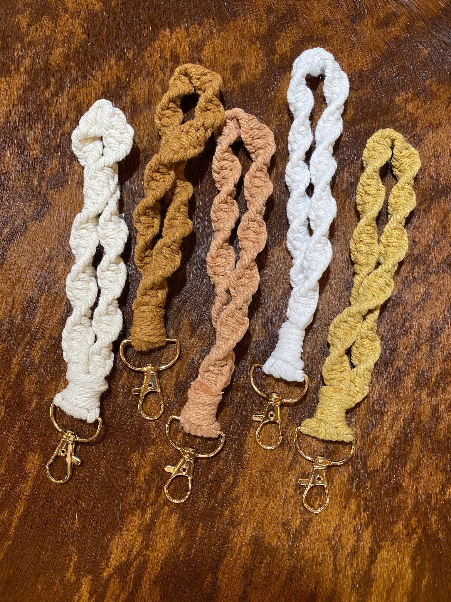 MACRAME WRISTLET KEYCHAINS - CountryFide Custom Accessories and Outdoors