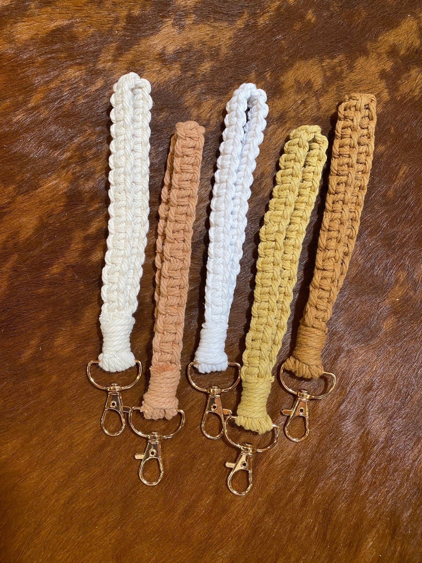 MACRAME WRISTLET KEYCHAINS - CountryFide Custom Accessories and Outdoors