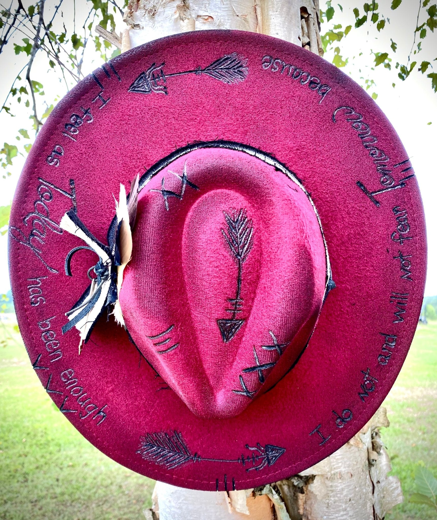 NO FEAR FEDORA - CountryFide Custom Accessories and Outdoors