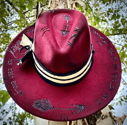 NO FEAR FEDORA - CountryFide Custom Accessories and Outdoors