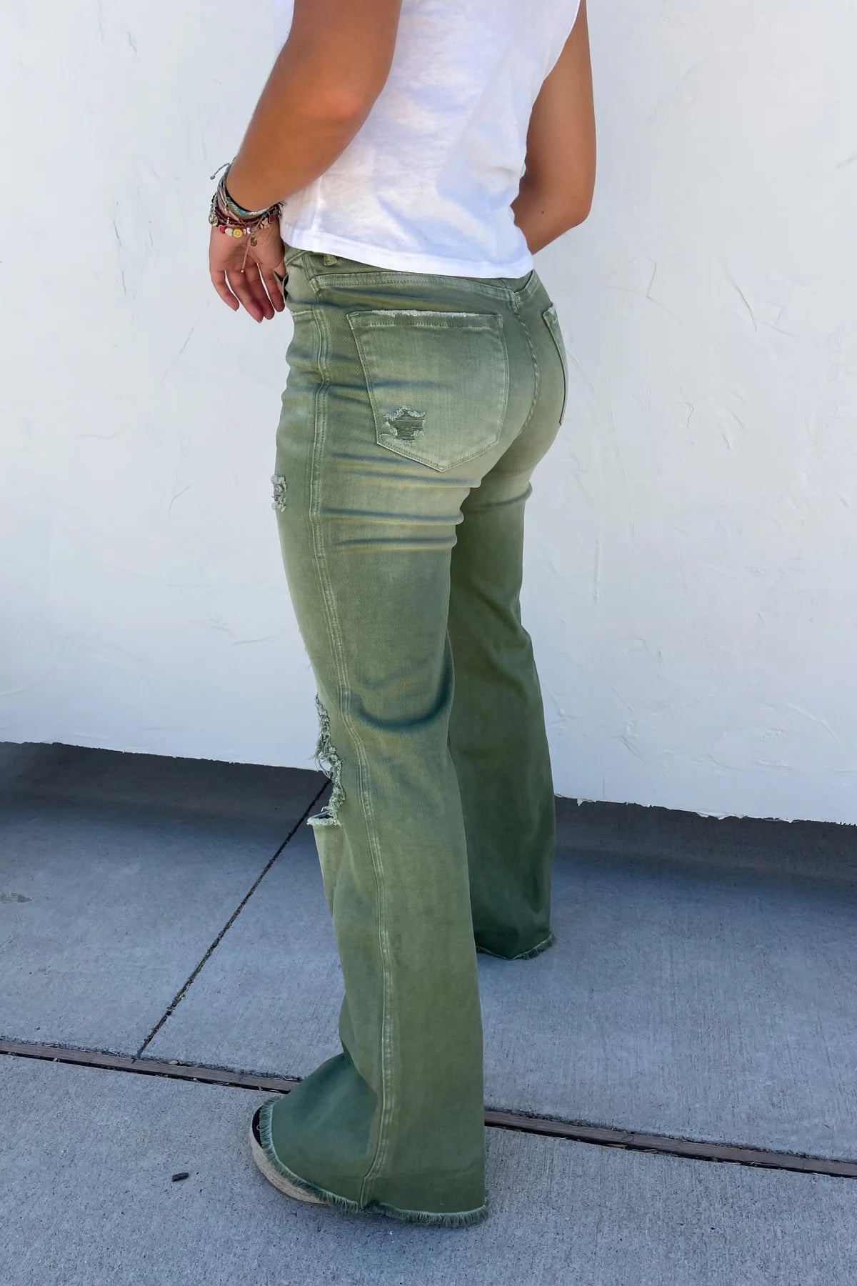**PREORDER** BLAKELEY DISTRESSED COLORED JEANS - CountryFide Custom Accessories and Outdoors