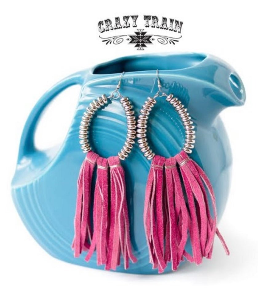 Rio Grande Pink Earrings - CountryFide Custom Accessories and Outdoors