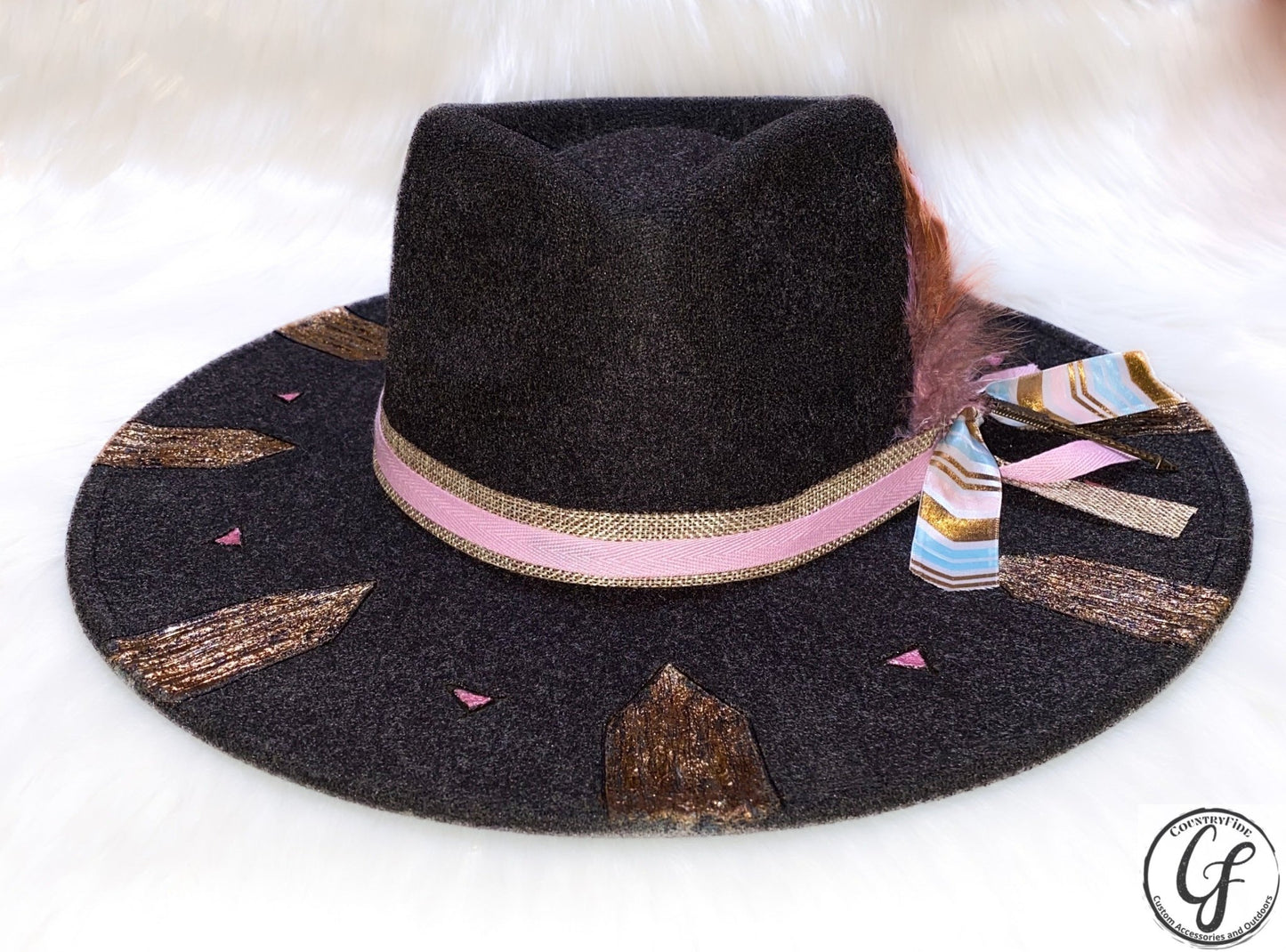 SHINE BRIGHT FEDORA - CountryFide Custom Accessories and Outdoors