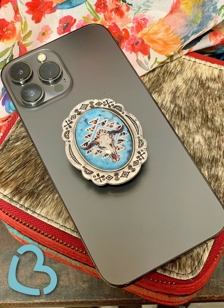 Skull Bubble Phone Grip - CountryFide Custom Accessories and Outdoors