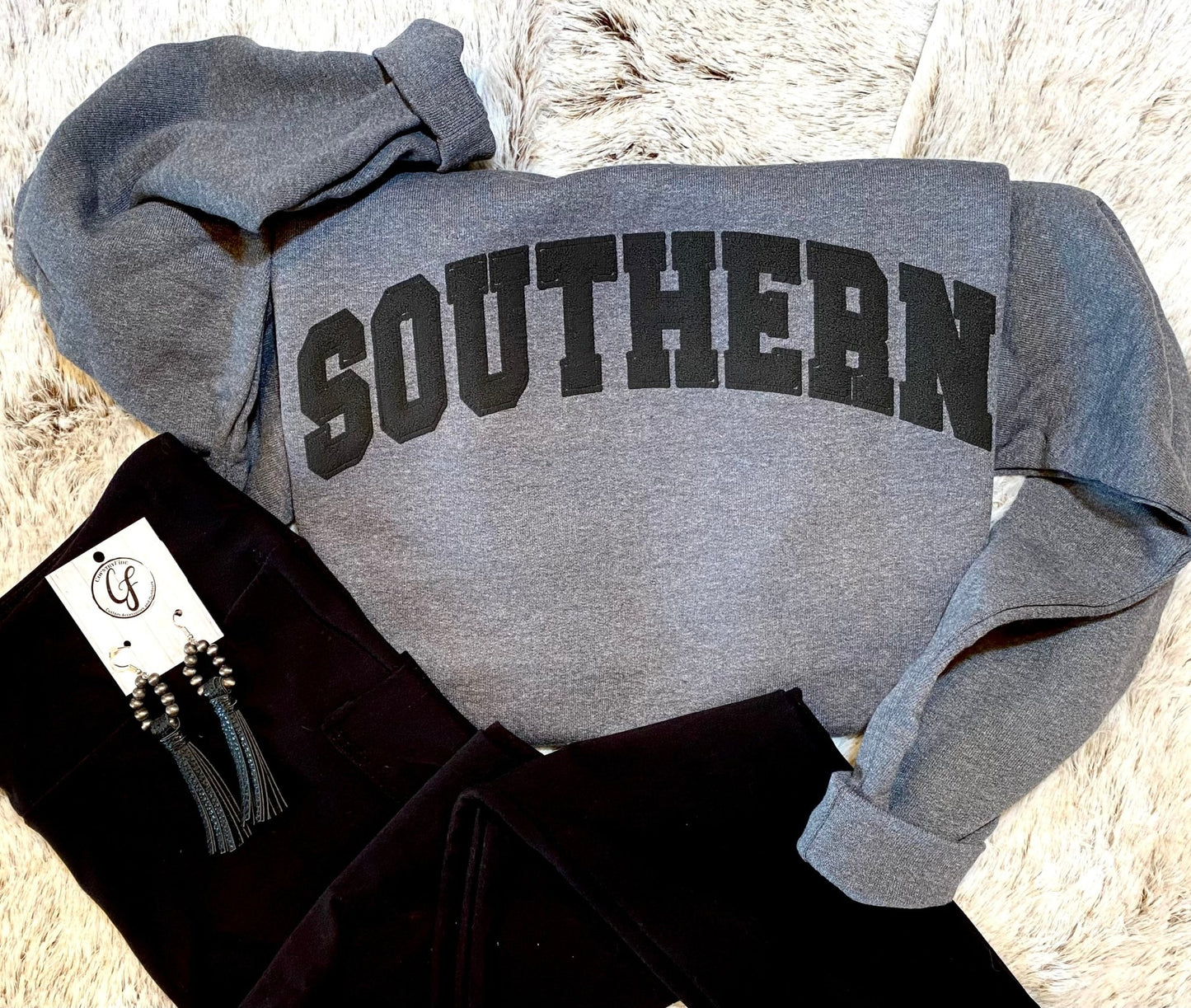 SOUTHERN PUFF PRINT SWEATSHIRT - CountryFide Custom Accessories and Outdoors