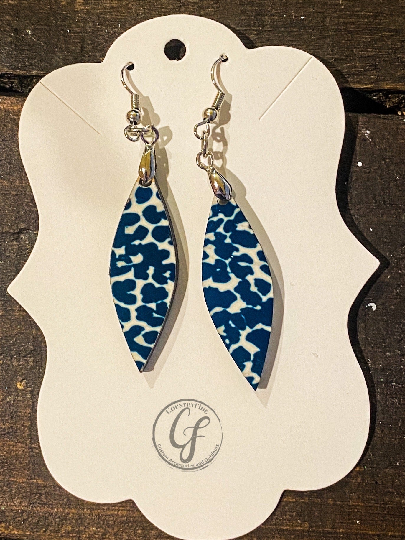 Speckled Earrings - CountryFide Custom Accessories and Outdoors