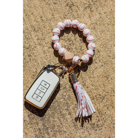 Sports Silicone Beaded Keychain - CountryFide Custom Accessories and Outdoors