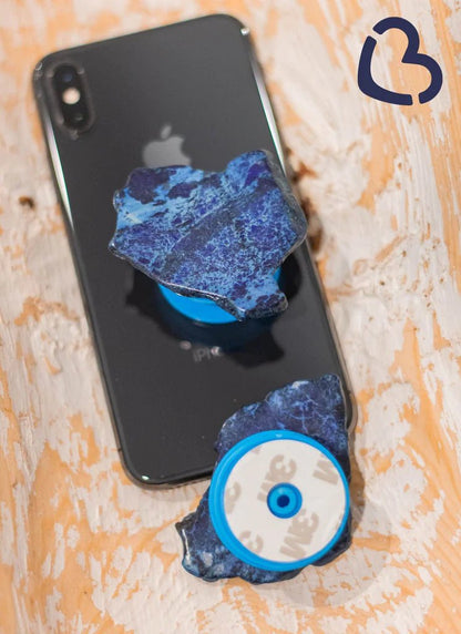 Stone Slab Phone Grip in Deep Blue Sea - CountryFide Custom Accessories and Outdoors